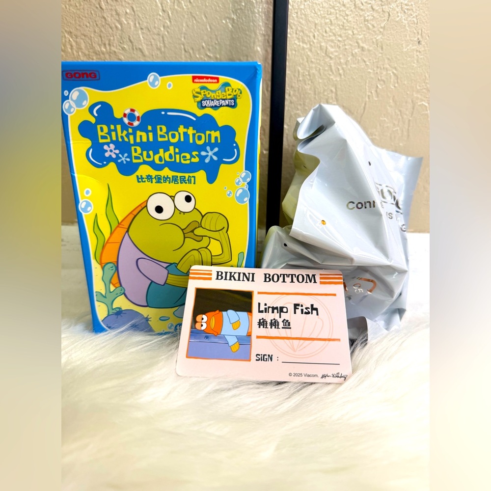 Pop Mart Bikini Bottom Limp Fish Collectible